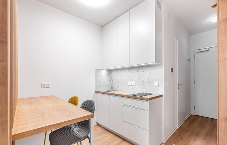 Modern Studio Near Airport And City Centre! Lägenhet Prag Exteriör bild